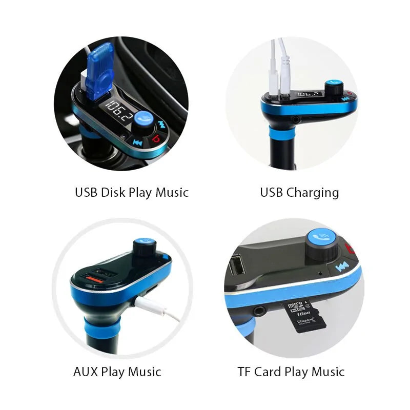 Bluetooth Handsfree Call Car Audio MP3 Player