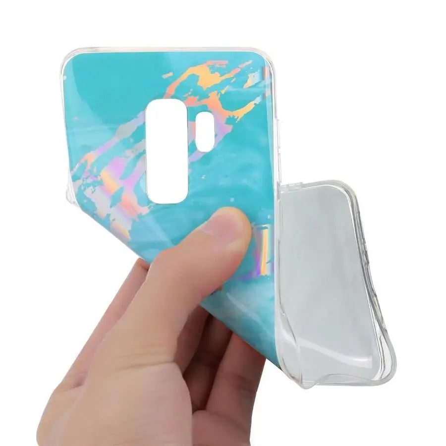 Laser Marble Samsung Cases